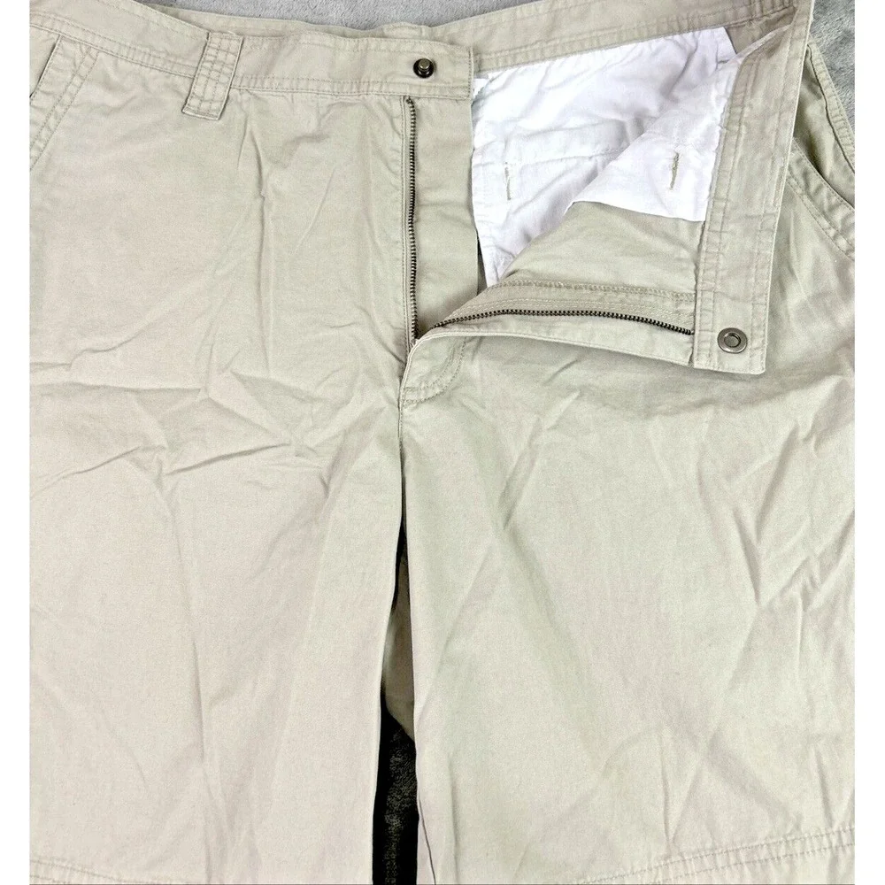 Columbia 38 (37x9) Tan Khaki Cargo Shorts‎ Hiking Outdoor Summer Casual Grunge